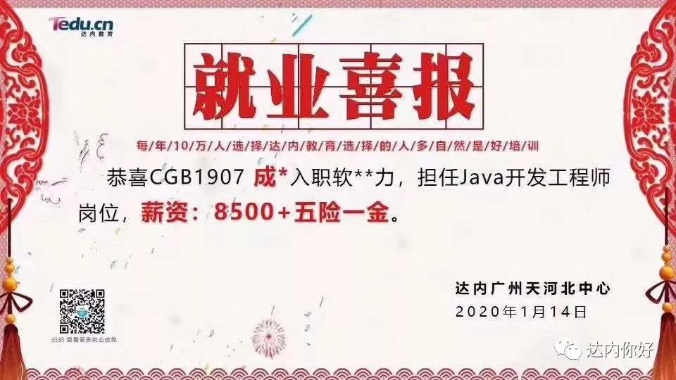 達內優(yōu)秀學員